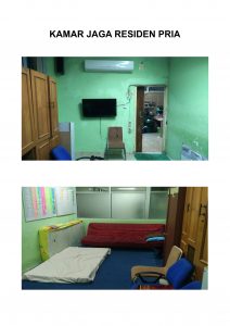 kamar residen pria